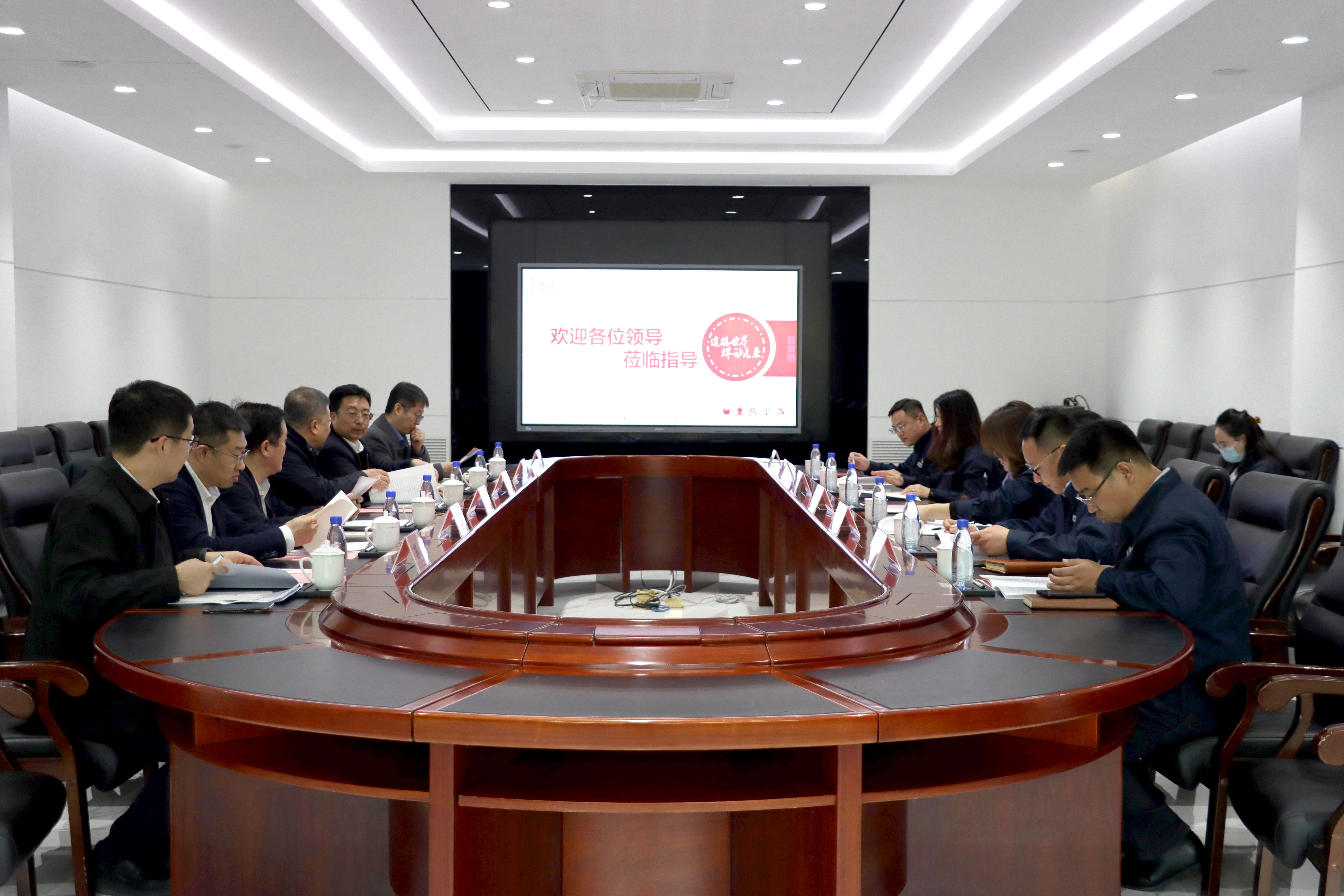 中國機械工程學會焊接分會領導到金橋焊材集團走訪調研